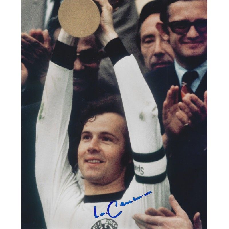 Franz BECKENBAUER Germany Photo Signed Autograph Autographed  Franz BECKENBAUER Photo Autographed Signed Franz BECKENBAUER  Autographed