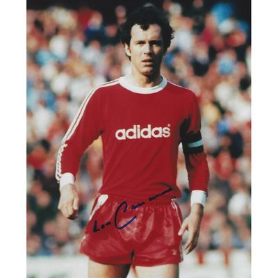 Franz BECKENBAUER Alemanha Foto Assinada Autógrafo Autografado Franz BECKENBAUER Foto Autografada Assinada Franz BECKENBAUER Autografado