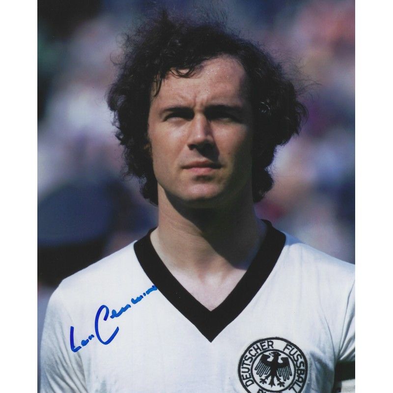Franz BECKENBAUER Germany Photo Signed Autograph Autographed  Franz BECKENBAUER Photo Autographed Signed Franz BECKENBAUER  Autographed