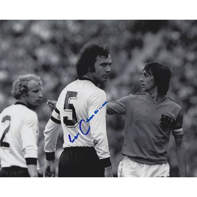 Franz BECKENBAUER Germany Photo Signed Autograph Autographed  Franz BECKENBAUER Photo Autographed Signed Franz BECKENBAUER  Autographed