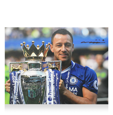 John Terry Foto Chelsea Autografata Autografo Firmato CHELSEA Foto TERRY JOHN Foto Firmata ICONE