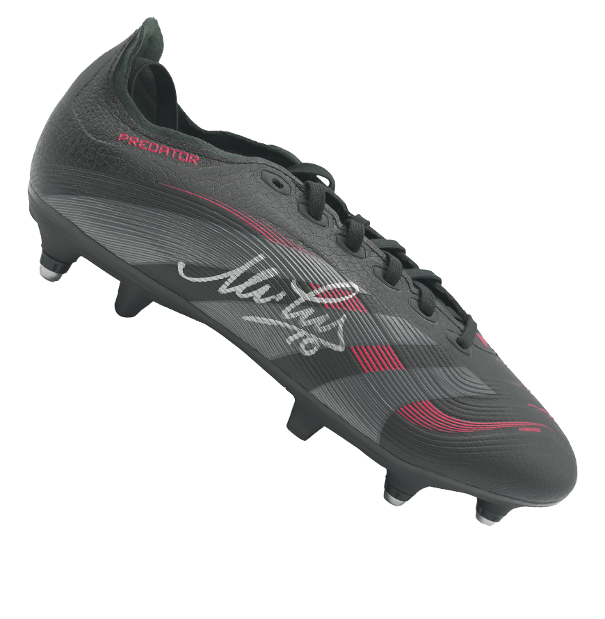 Alessandro Del Piero Adidas Predator Boot Autographed Autograph Signed Shoe DEL PIERO Signed Alex Del Pier Boot Shoed SIGNED ICONS