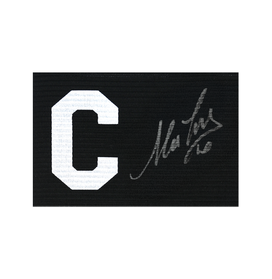 Alessandro Del Piero Alessandro Del Piero Captain Armband Autographed Autograph Signed Armband  DEL PIERO Signed Alex Del Pier Captain  SIGNED ICONS