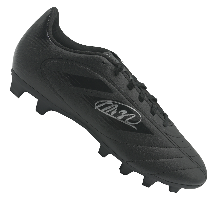 Marco van Basten Adidas Blackout Boot Autographed Autograph Signed Boot Signed Autographed Autograph Marco van Basten  ICONS