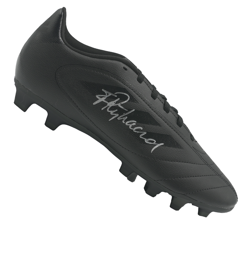 Frank Rijkaard Adidas Blackout Boot Autographed Autograph Signed Boot Signed Autographed Autograph Frank Rijkaard  ICONS