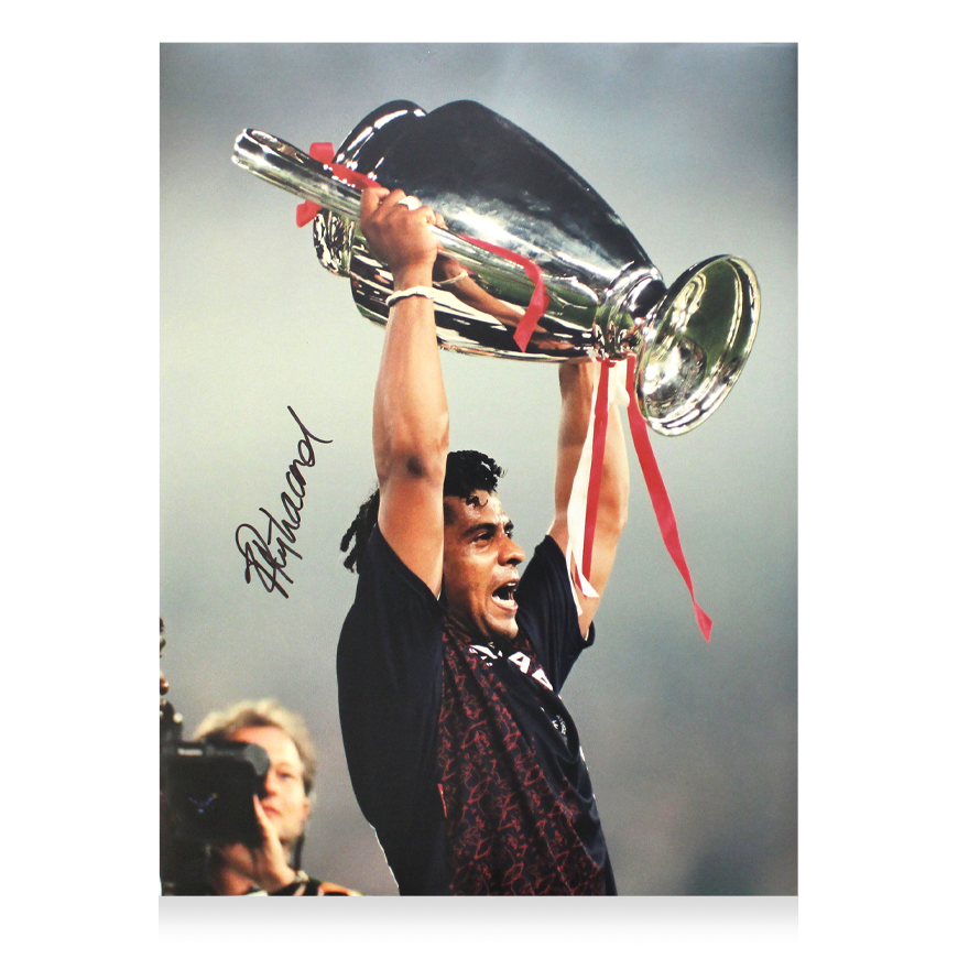 Frank Rijkaard Photo Autographed Autograph Signed Photo  Signed Autographed Autograph Frank Rijkaard  ICONS