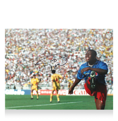 Faustino Asprilla Faustino Asprilla Foto Autogramm Autogramm Signiertes Foto Autogramm Autogramm Signiertes Foto ICONS ASPRILLA