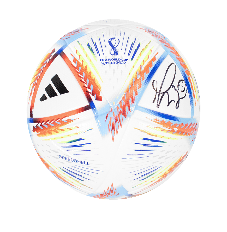 Marco Materazzi  Ball FIFA World Cup Football Autographed Autograph Signed Marco Materazzi Ball Signed Materazzi ICONS
