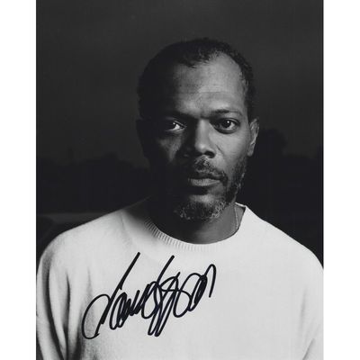 Samuel L. JACKSON Photo Signed Autograph Autographed  Samuel L. JACKSON   Photo Autographed Signed Autographed Samuel L. JACKSON