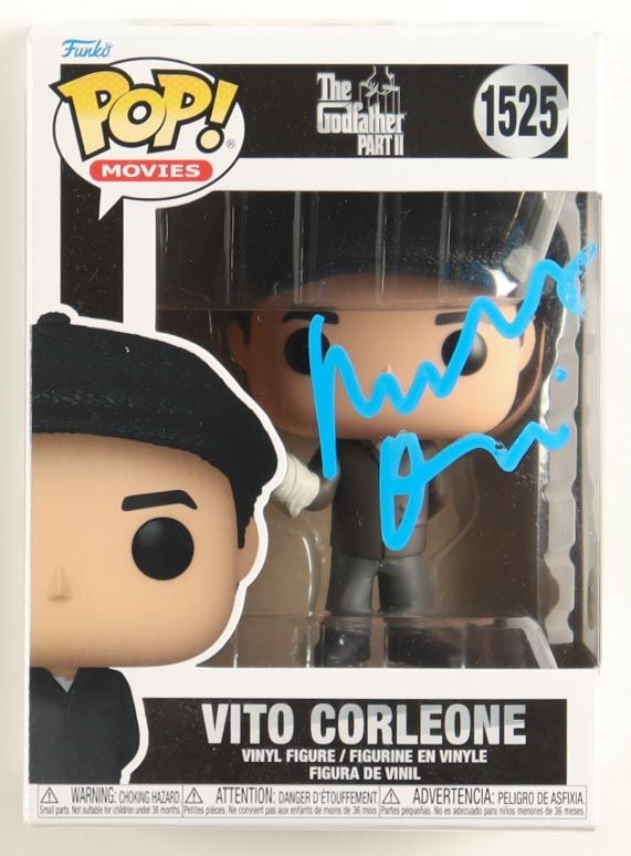 Robert De Niro  Signed The Godfather Part II"#1200 Vito Corleone Funko Pop Vinyl Figure Signed Autograph Autographed  DE NIRO Autographed Signed Autographed De Niro Robert