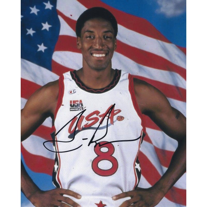Scottie Pippen Nba Photo Signed Autograph Autographed  PIPPEN SCOTTIE  Photo Autographed Signed Autographed Scottie Pippen