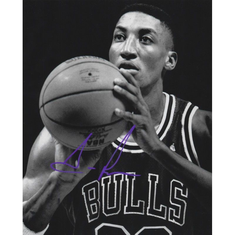 Scottie Pippen Nba Photo Signed Autograph Autographed  PIPPEN SCOTTIE  Photo Autographed Signed Autographed Scottie Pippen