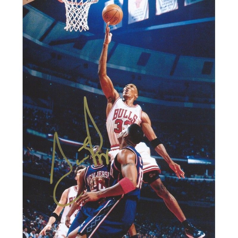 Scottie Pippen Nba Photo Signed Autograph Autographed  PIPPEN SCOTTIE  Photo Autographed Signed Autographed Scottie Pippen