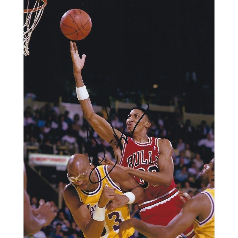 Scottie Pippen Nba Photo Signed Autograph Autographed  PIPPEN SCOTTIE  Photo Autographed Signed Autographed Scottie Pippen