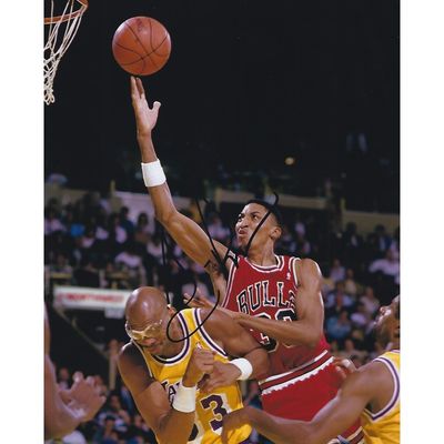 Scottie Pippen Nba Foto Autografata Autografata PIPPEN SCOTTIE Foto Autografata Autografata Scottie Pippen