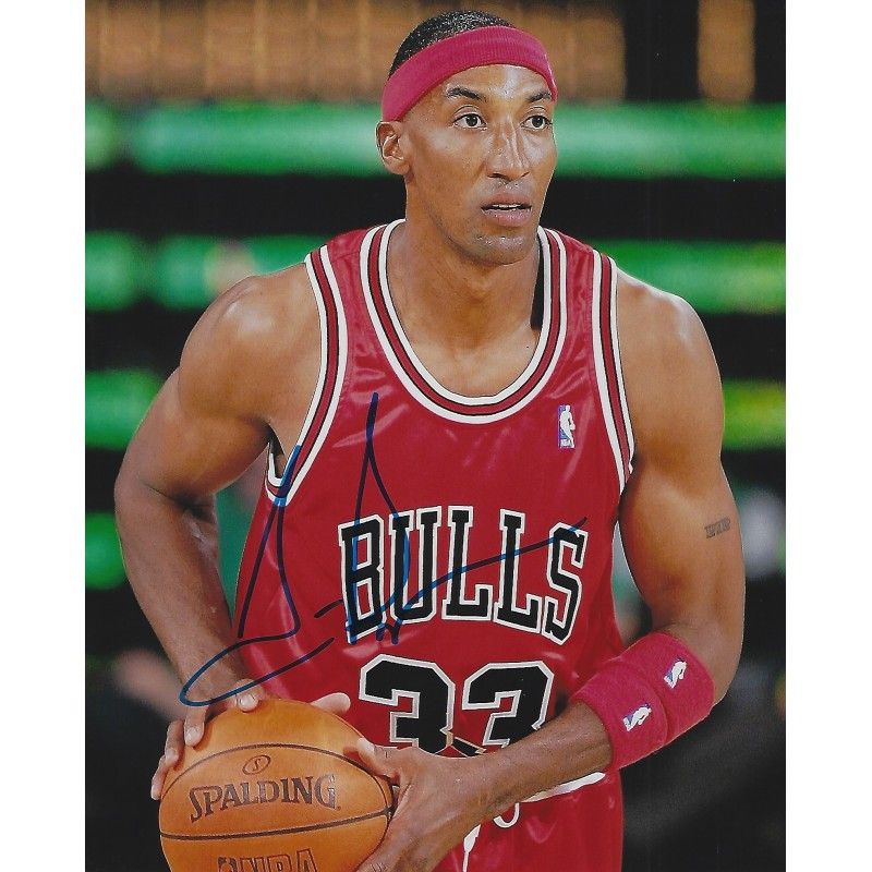 Scottie Pippen Nba Photo Signed Autograph Autographed  PIPPEN SCOTTIE  Photo Autographed Signed Autographed Scottie Pippen