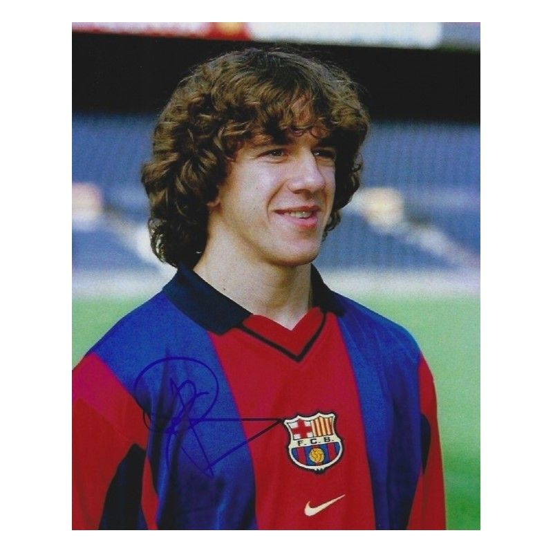 Carles Puyol Bacelona Photo Signed Autograph Autographed PUYOL  Photo Autographed Signed Autographed Barcelona Puyol