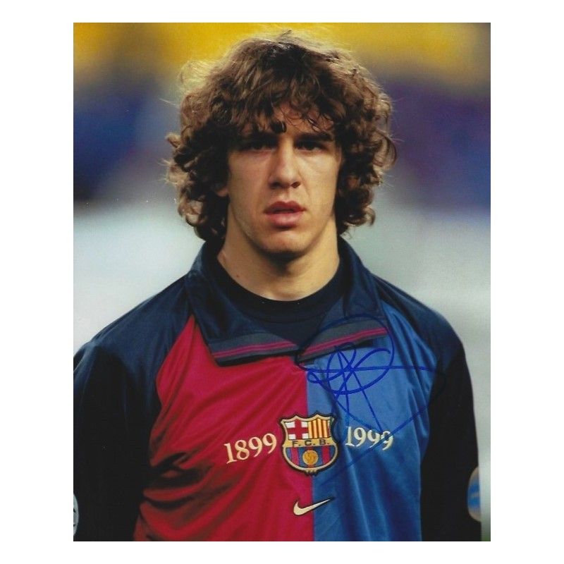 Carles Puyol Bacelona Photo Signed Autograph Autographed PUYOL  Photo Autographed Signed Autographed Barcelona Puyol