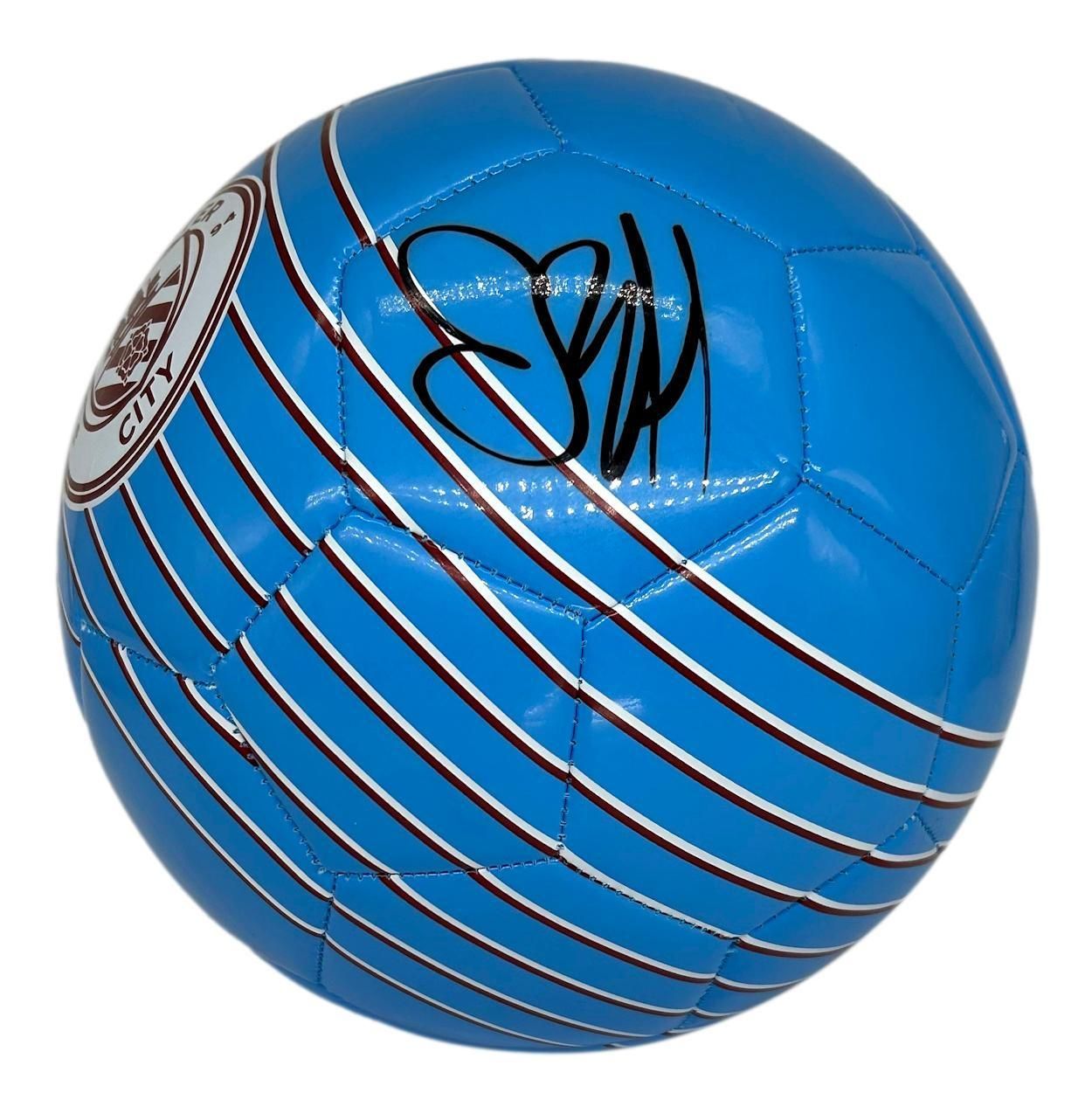 Ball Signed Autograph Erling Haaland Manchester City Ball Signed Autographed Ball Haaland Man City