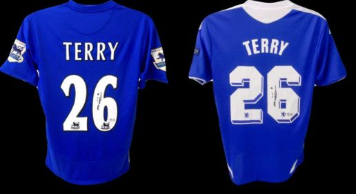 Jersey John Terry Chelsea To choice Sign Autograph Jersey Signed Autographed Chelsea JOHN TERRY Autograph Autographed TO CHOICE Chelsea