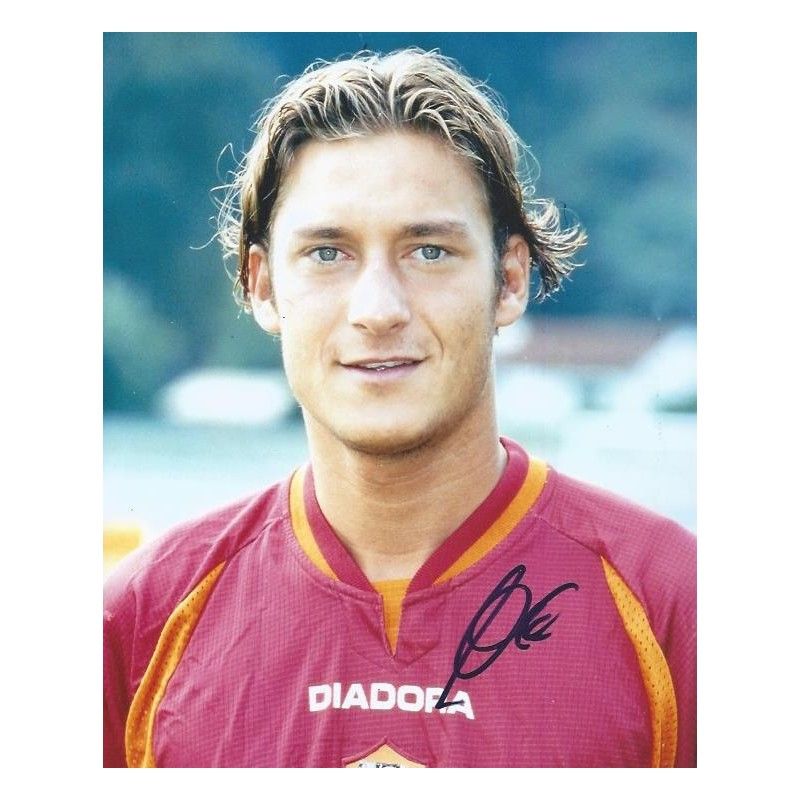 Francesco Totti Roma  Photo Signed Autograph Autographed  FRANCESCO TOTTI Photo Autographed Signed Autographed Totti Roma Photo