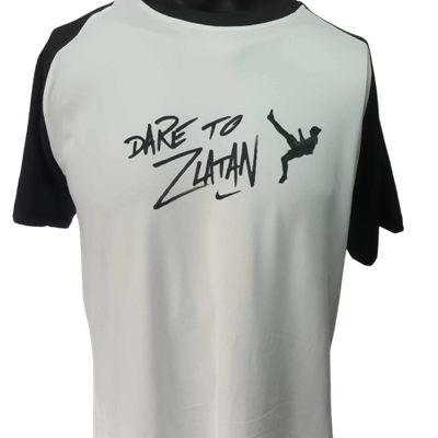 T Shirt Zlatan Ibrahimovic Leggend Icon Caricatura Stampa Printed Sublimation T Shirt Zlatan ZLATAN Dare To Zlatan