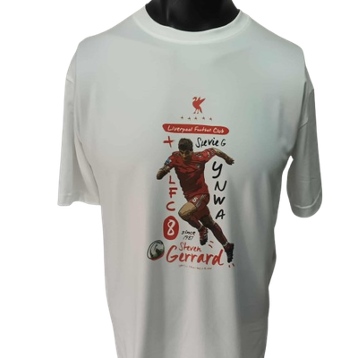 T Shirt Steven Gerrard Liverpool Leggend Icon Stampa Printed Sublimation T Shirt GERRARD
