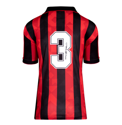 Paolo Maldini Jersey Ac Milan Autographed Autograph Signed Ac Milan 1994Jersey Ac Milan MALDINI   Signed Ac Milan 94 Home Shirt ICONS Maldini 3 Retro