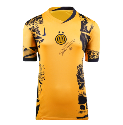 Lautaro Martinez Trikot Inter 24/25 signiert Autogramm signiert Inter Trikot Lautaro Martinez Inter Mailand 2024 2025 Shirt Inter signiert Autogramm signiert