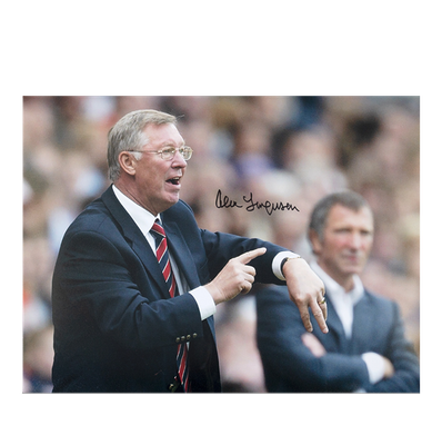 Sir Alex Ferguson Sir Alex Ferguson Sir Alex Ferguson Foto: Autógrafo assinado pelo duplo vencedor de 1996 Sir Alex Ferguson Autógrafo do Man Utd Futebol Autógrafo Autógrafo Assinado FERGUSON 1996