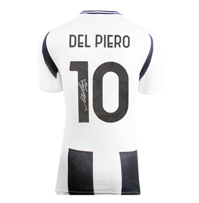 Alessandro Del Piero Juventus 2024-25 Maglia Autografata Autografata Maglia Juventus DEL PIERO Firmata Juventus Alex Del Piero MAGLIA Juventus AUTOGRAFATA Maglietta ICONE