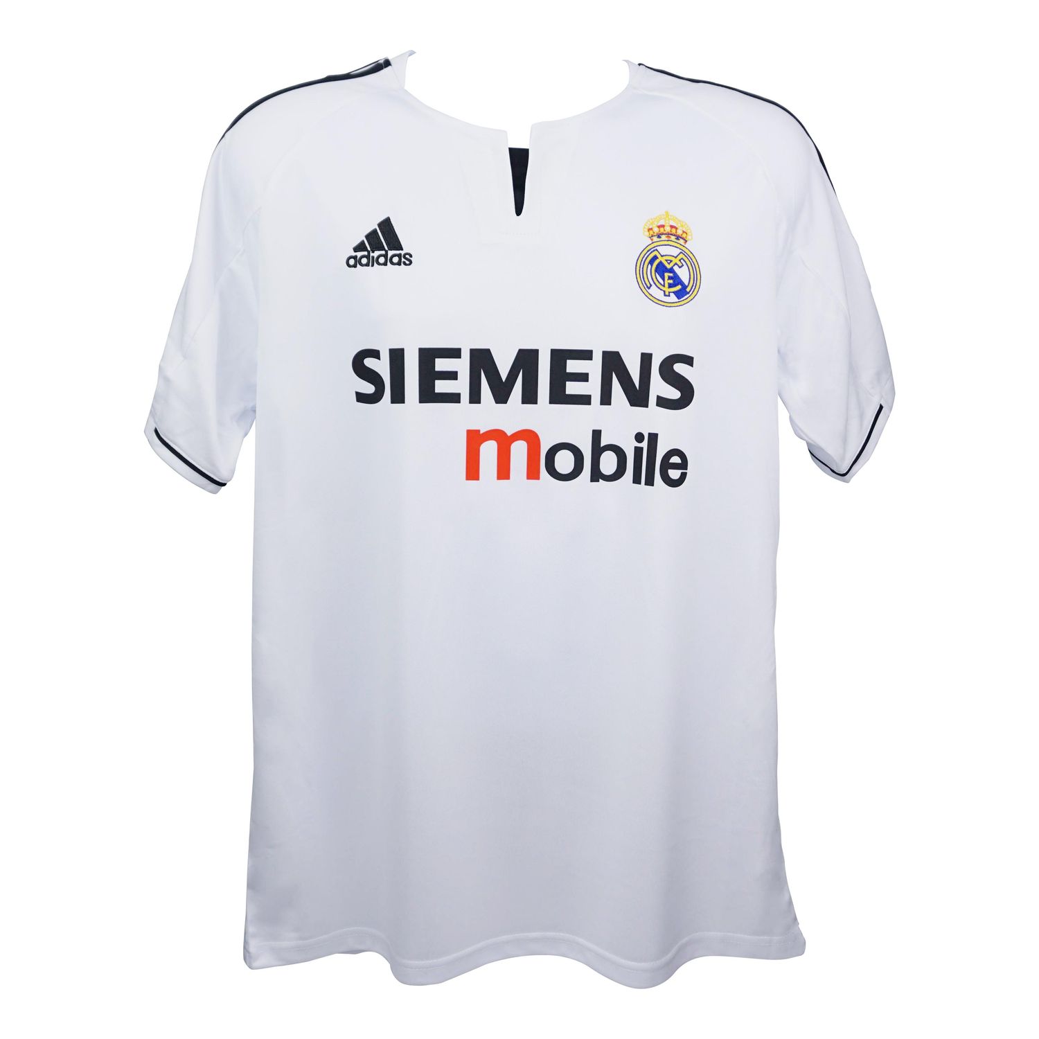Real Madrid Trikot Nr. 9 „Fenomeno“ mit Autogramm von Ronaldo (Saison 2004/05)  Replika-Trikot von Real Madrid mit Autogramm von Ronaldo (Fenomeno)  Echtheitszertifikat: Beckett Hologramm  Lieferzeit: 10–20 Tage. Nach Ihrer Bestellung erhalten Sie al