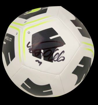 Ronaldo-Phänomen: Signierter Ball mit Autogramm