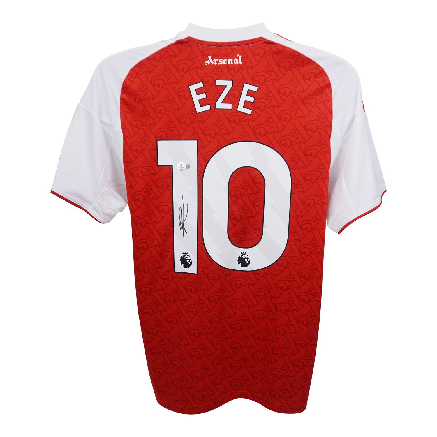 Jersey Original Eberechi Eze Arsenal 2025 2026 EZE  Autograph Jersey Signed 25/26 EVE 10 Jersey Arsenal eve Arsenal 2025 2026 Season