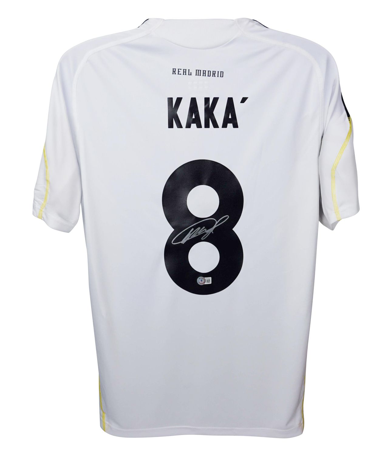 Jersey Ricardo Kaka' 8 Real Madrid 2009 2010 Season Kaka' Autografata Jersey Signed 09/10  Kaka Ac Real Madrid  Jersey Real Madrid Kaka