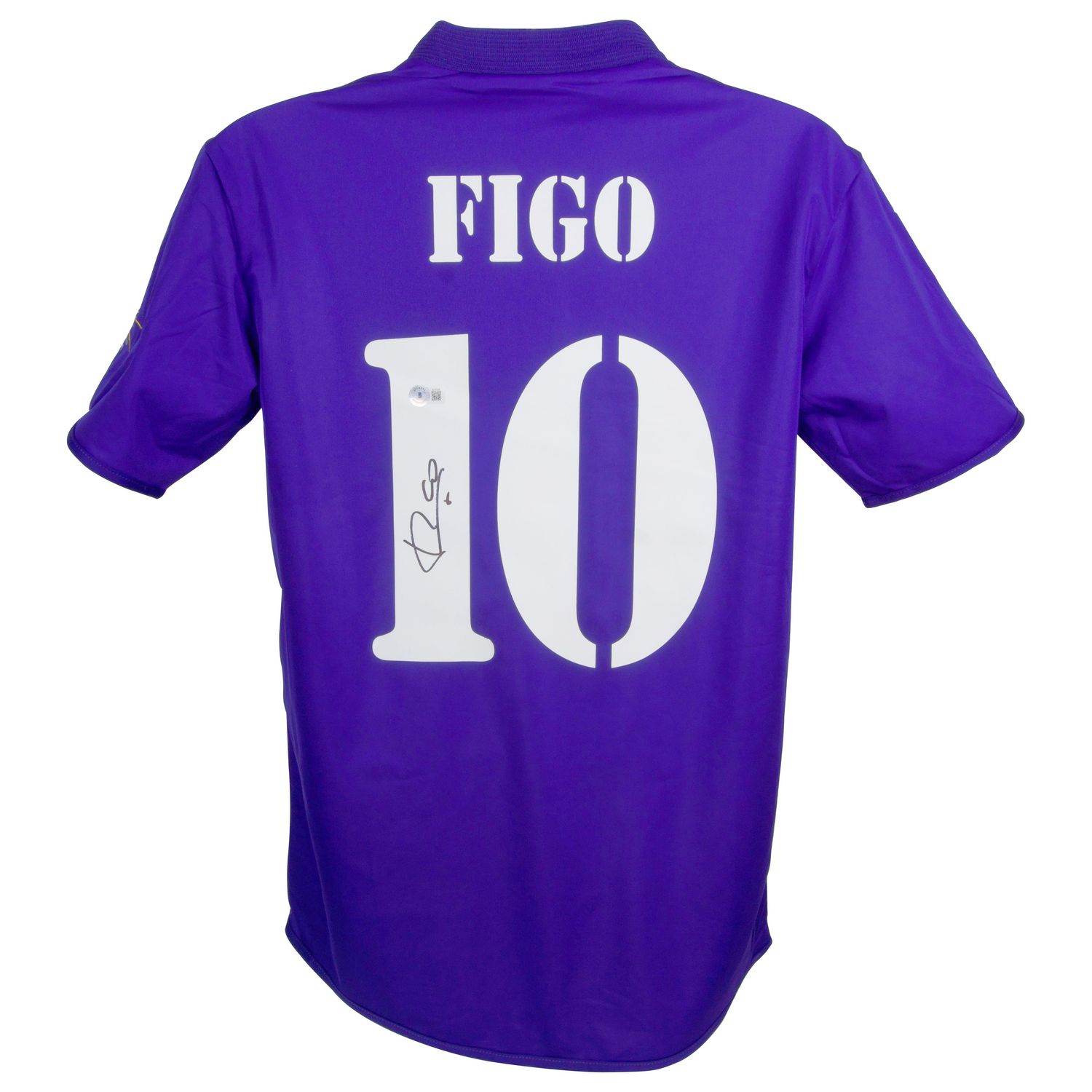 Jersey Luis Figo 10 Real Madrid 2002 2003 Autograph Jersey Real Madrid 02/03  Autographed Signed Real Madrid  LUIS FIGO  Real Madrid Jersey Autographed Autograph 02/03
