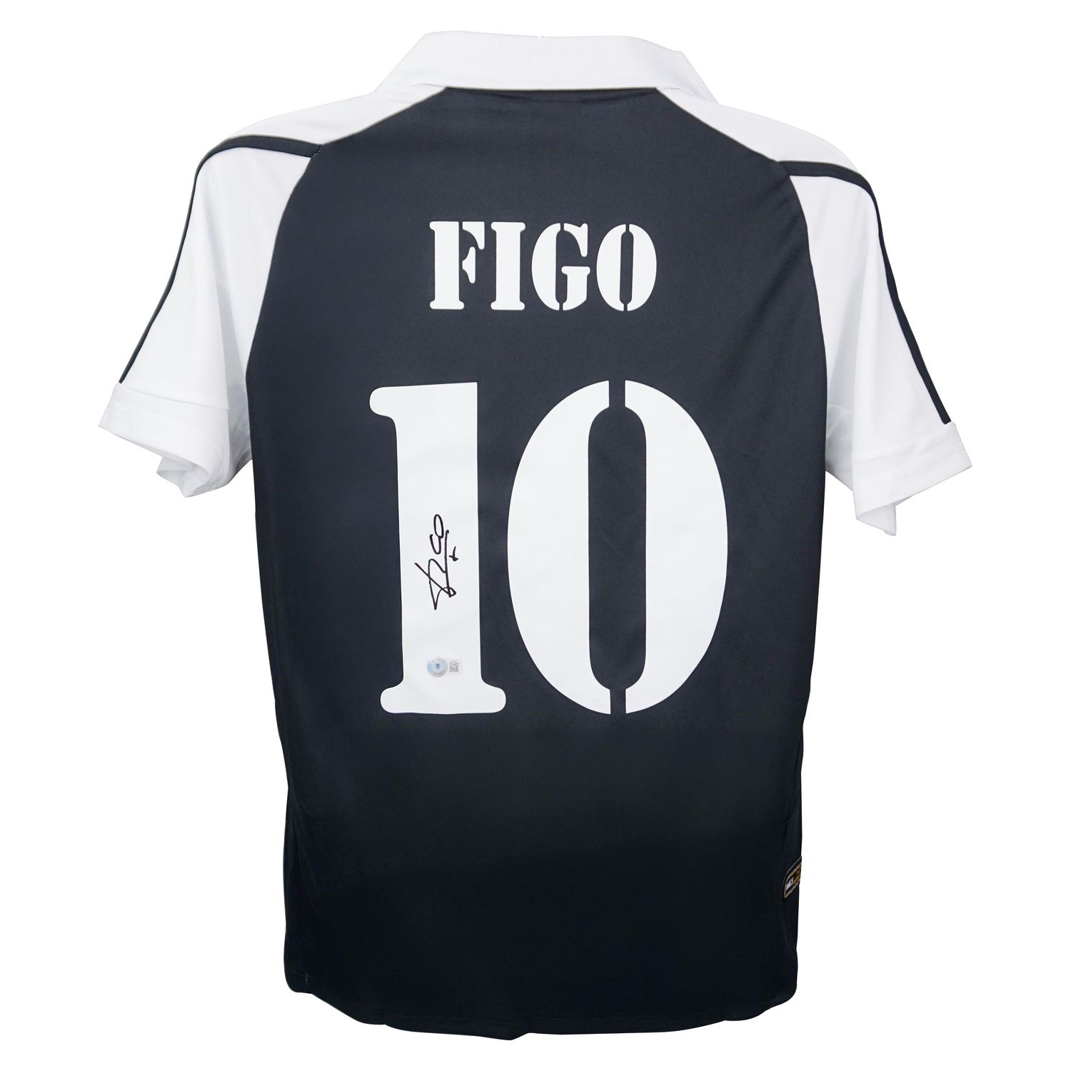 Jersey Luis Figo 10 Real Madrid 2001 2002 Autograph Jersey Real Madrid 01/02   Autographed Signed Real Madrid  LUIS FIGO  Real Madrid Jersey Autographed Autograph 01/02