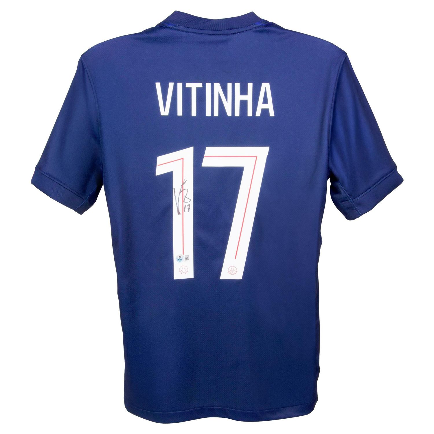 Vitinha 17 Paris St Germain Jersey Signed Autographed Jersey Autograph VITHINA Signed Autograph Jersey Psg 2025 2026