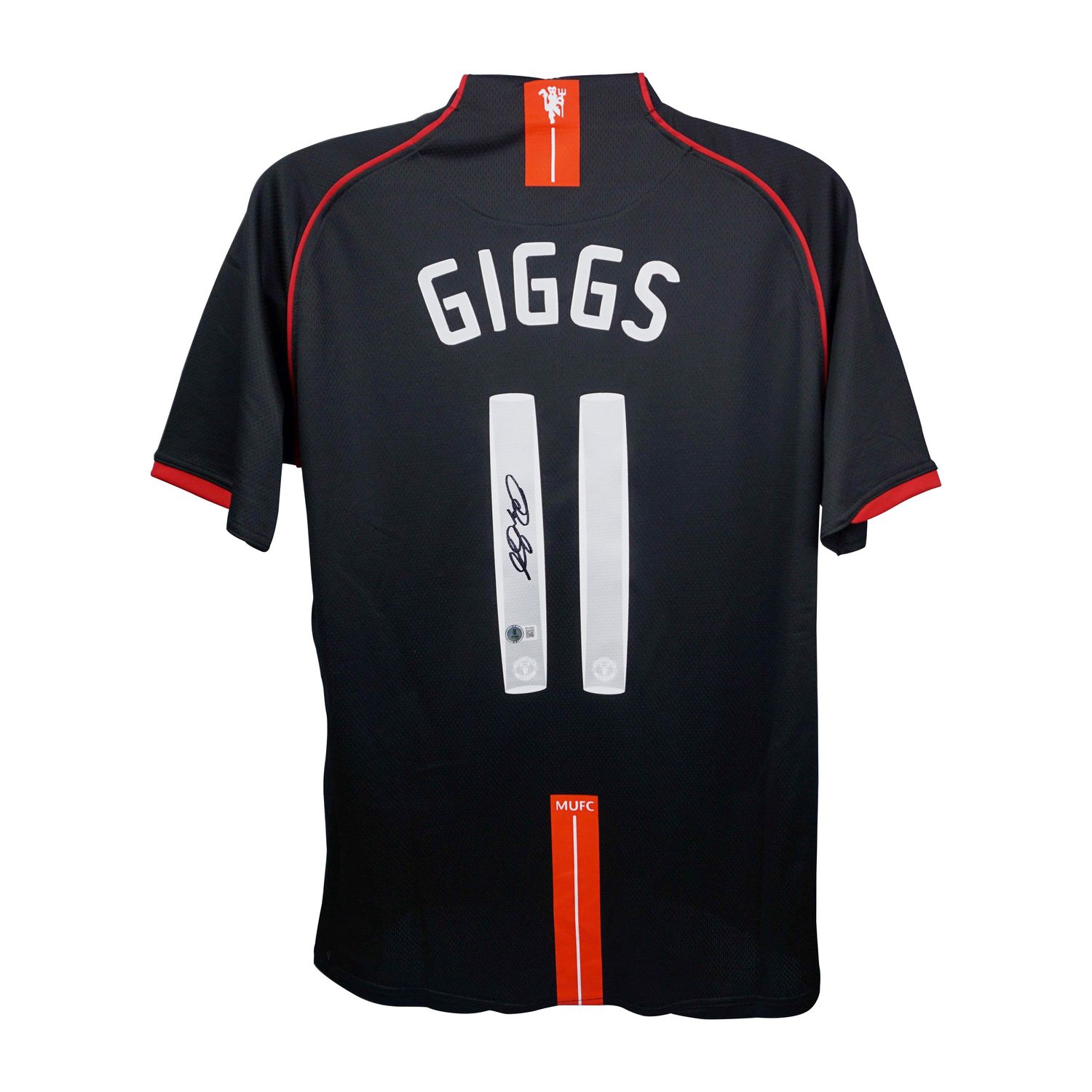Jersey Ryan Giggs 11 Manchester United 2007 2008  Sign Autograph Jersey Signed 07/08  Season Champions 2007 2008 GIGGS 11