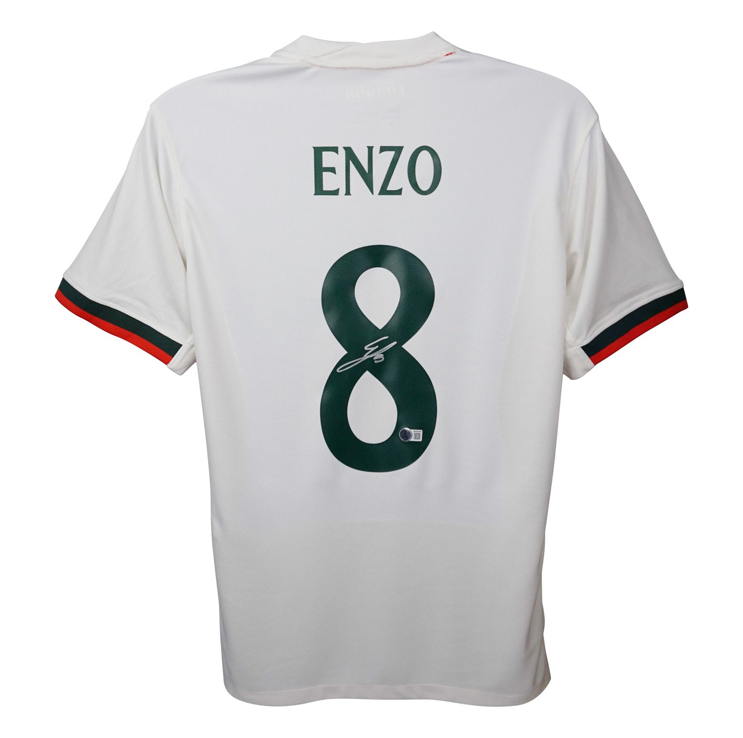 Enzo Fernandez 8 Chelsea 25/26  Autographed Jersey Chelsea 2025 2026  Signed Autographed Jersey Chelsea Enzo Fernandez Signed Jersey Chelsea  FERNANDEZ