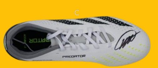 Signierter Schuh von Kaká, Kakas Unterschrift  Signierter Schuh/Stiefel von Kaká  Echtheitszertifikat: Beckett-Hologramm  Lieferzeit: 10–20 Tage. Nach Ihrer Bestellung erhalten Sie alle Details.