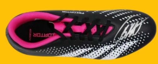 Signierter Schuh von Kaká, Kakas Unterschrift  Signierter Schuh/Stiefel von Kaká  Echtheitszertifikat: Beckett-Hologramm  Lieferzeit: 10–20 Tage. Nach Ihrer Bestellung erhalten Sie alle Details.