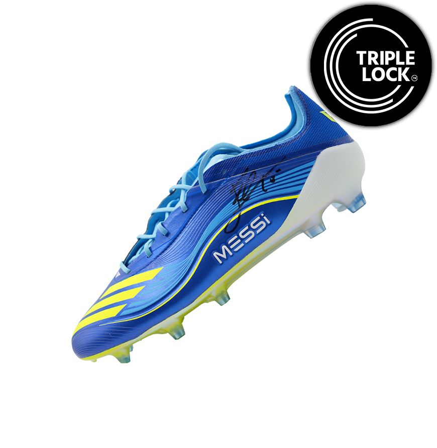 Lionel Messi Signed Adidas F50 Pro Boot ICONS Shoe Autographed Autograph Messi Lionel