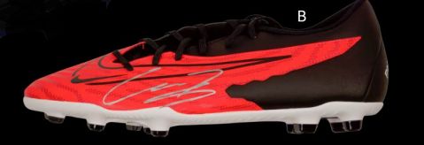 Garnacho autographed shoe Garnacho autographed shoe Boot Garnacho Signed Autographed Autograph Garnacho