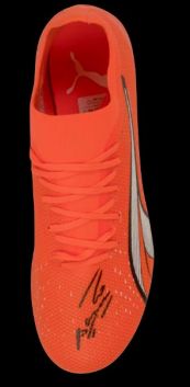 Kun Aguero autographed shoe aguero autographed shoe AGUERO boot signed autographed shoe aguero