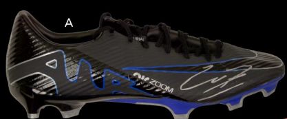 Garnacho autographed shoe Garnacho autographed shoe Boot Garnacho Signed Autographed Autograph Garnacho