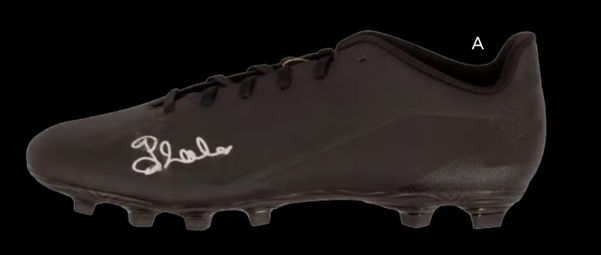 Gianfranco Zola autographed shoe ZOLA Gianfranco Zola autographed shoe Boot Gianfranco Zola