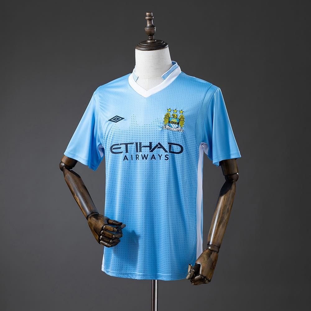 Manchester City Jersey Man City Retro 2011 2012