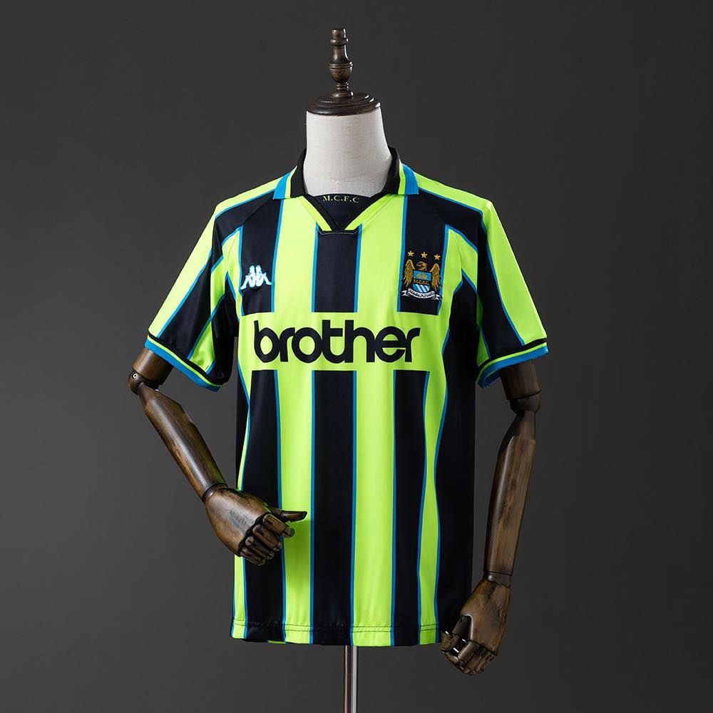 Manchester City Jersey Man City Retro 1998 1999