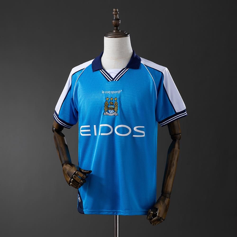 Manchester City Jersey Man City Retro 1999 2000